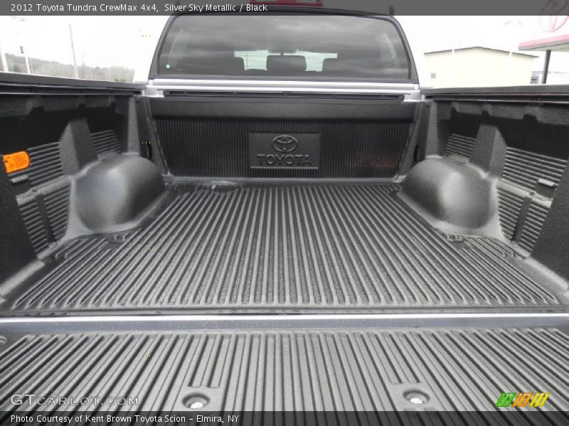 Silver Sky Metallic / Black 2012 Toyota Tundra CrewMax 4x4