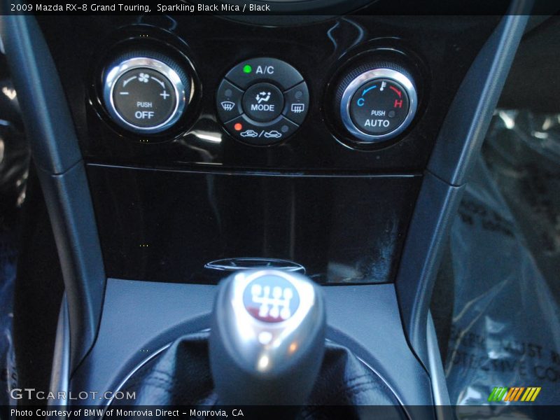 Sparkling Black Mica / Black 2009 Mazda RX-8 Grand Touring