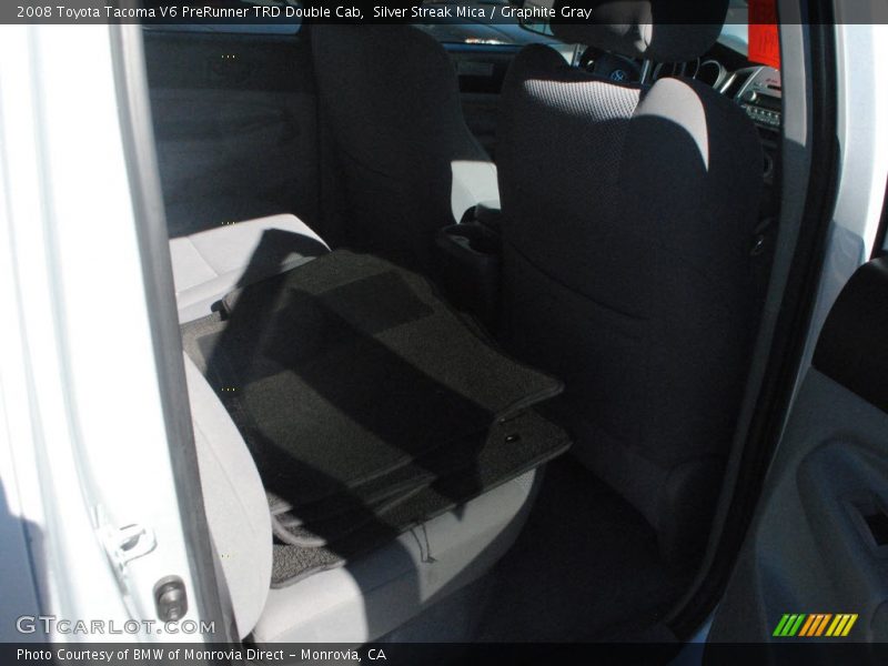 Silver Streak Mica / Graphite Gray 2008 Toyota Tacoma V6 PreRunner TRD Double Cab