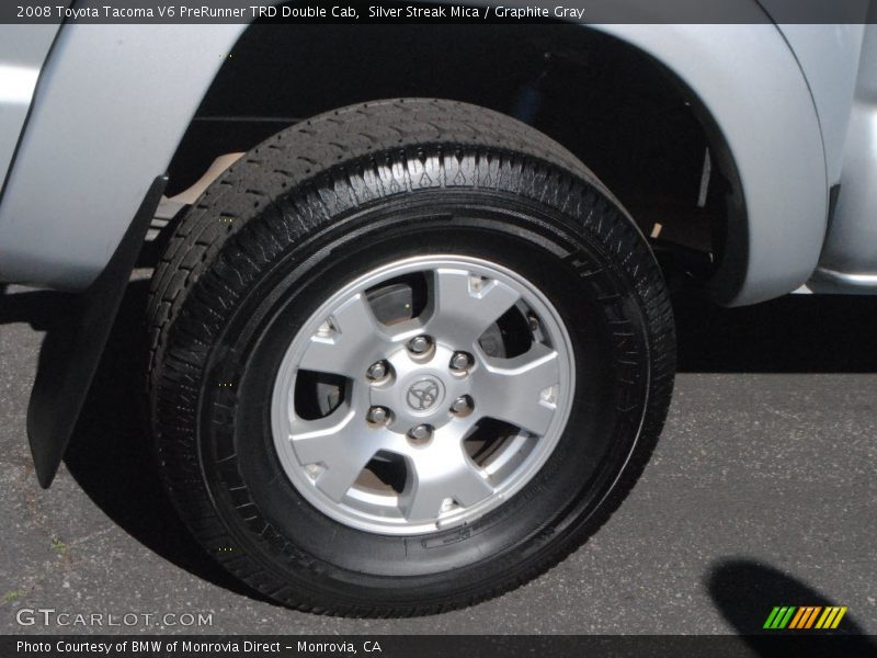Silver Streak Mica / Graphite Gray 2008 Toyota Tacoma V6 PreRunner TRD Double Cab