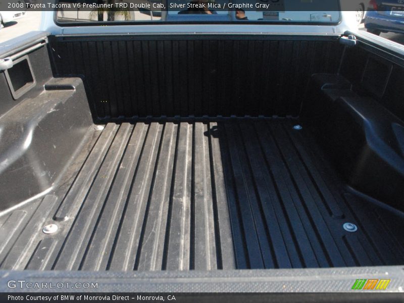 Silver Streak Mica / Graphite Gray 2008 Toyota Tacoma V6 PreRunner TRD Double Cab