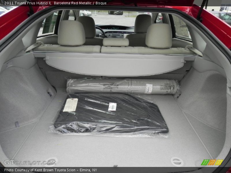 Barcelona Red Metallic / Bisque 2011 Toyota Prius Hybrid II