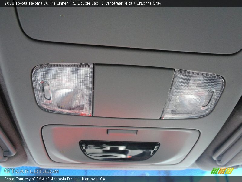 Silver Streak Mica / Graphite Gray 2008 Toyota Tacoma V6 PreRunner TRD Double Cab