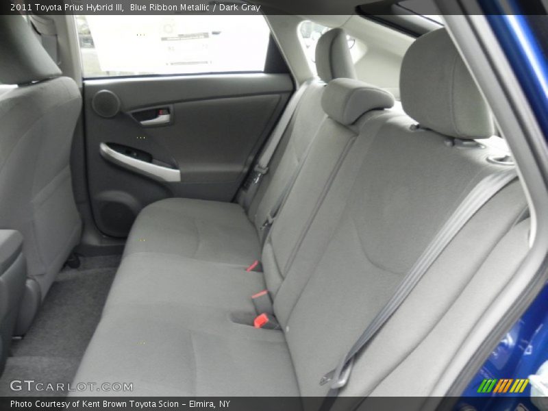 Blue Ribbon Metallic / Dark Gray 2011 Toyota Prius Hybrid III