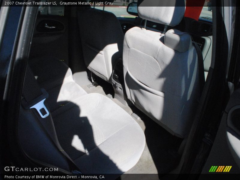 Graystone Metallic / Light Gray 2007 Chevrolet TrailBlazer LS