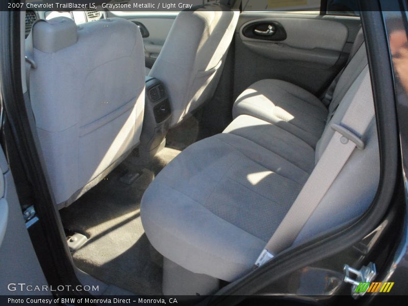 Graystone Metallic / Light Gray 2007 Chevrolet TrailBlazer LS