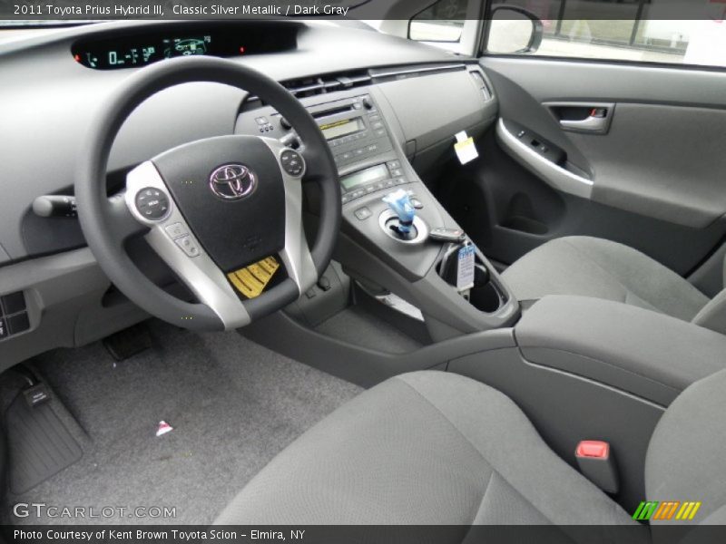 Classic Silver Metallic / Dark Gray 2011 Toyota Prius Hybrid III