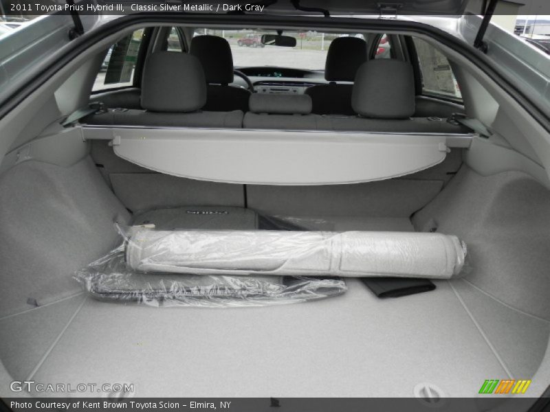 Classic Silver Metallic / Dark Gray 2011 Toyota Prius Hybrid III