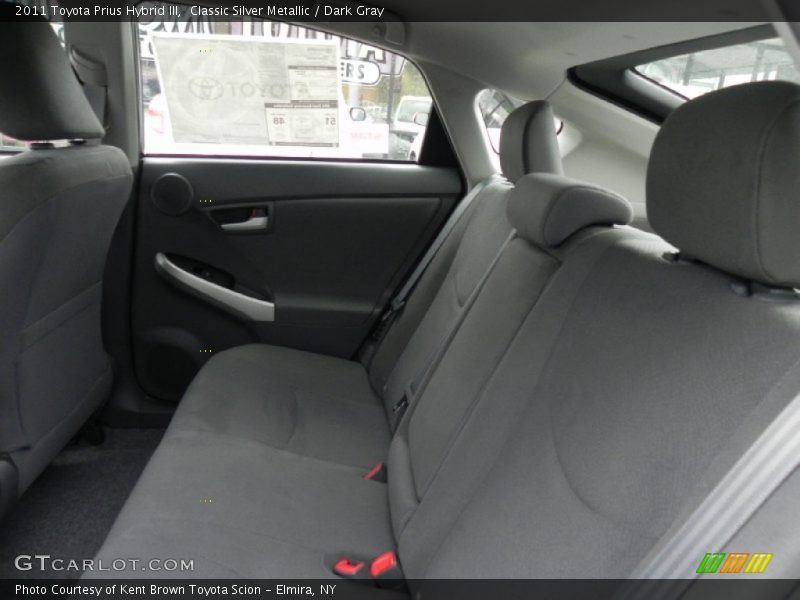Classic Silver Metallic / Dark Gray 2011 Toyota Prius Hybrid III