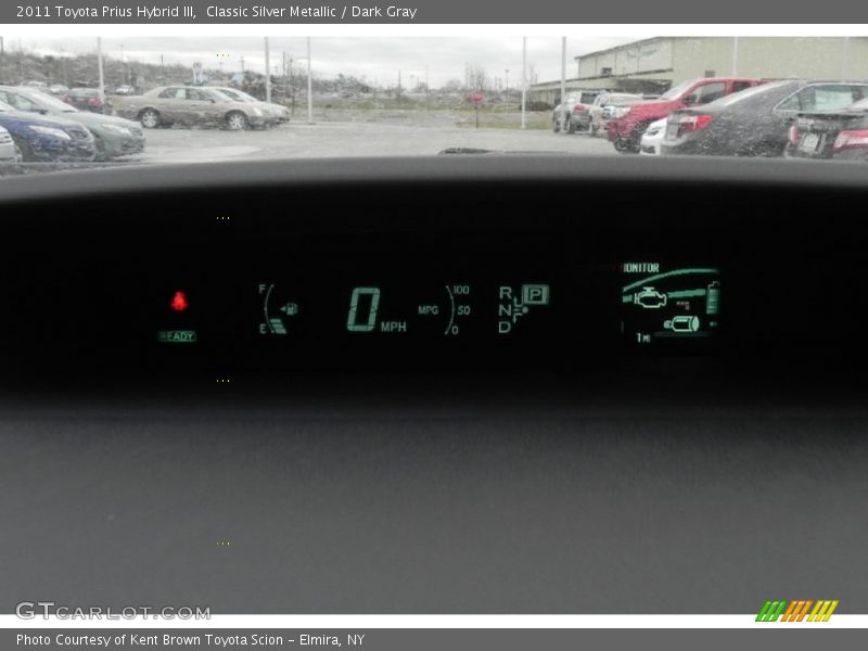 Classic Silver Metallic / Dark Gray 2011 Toyota Prius Hybrid III