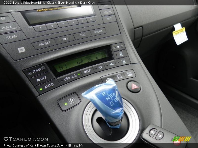 Classic Silver Metallic / Dark Gray 2011 Toyota Prius Hybrid III