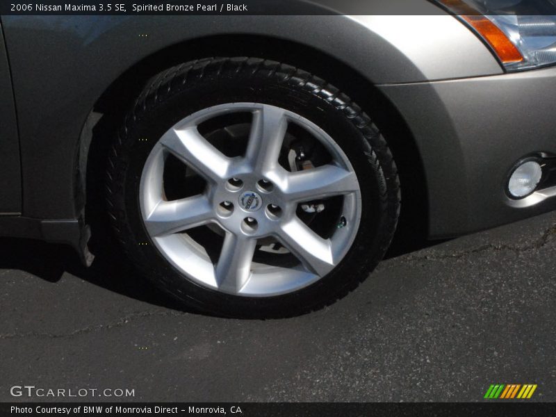 Spirited Bronze Pearl / Black 2006 Nissan Maxima 3.5 SE