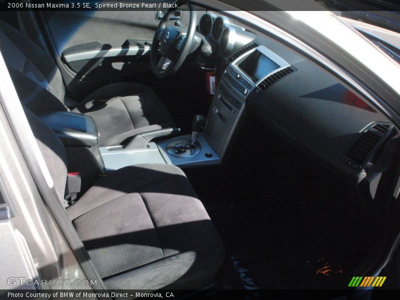 Spirited Bronze Pearl / Black 2006 Nissan Maxima 3.5 SE