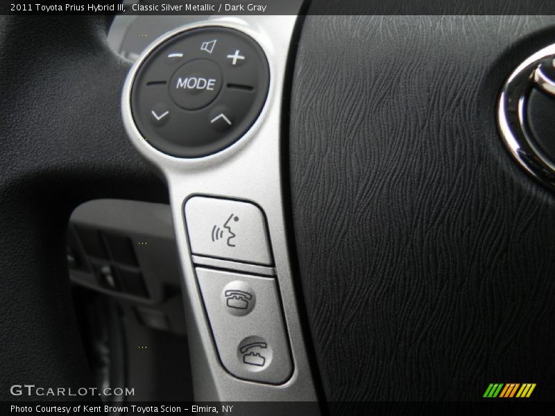 Classic Silver Metallic / Dark Gray 2011 Toyota Prius Hybrid III