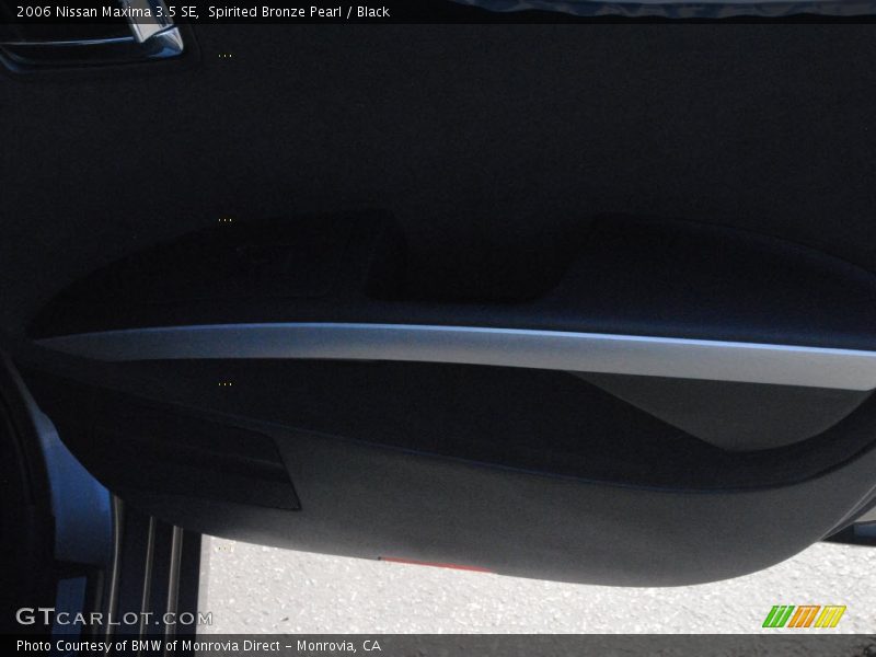 Spirited Bronze Pearl / Black 2006 Nissan Maxima 3.5 SE