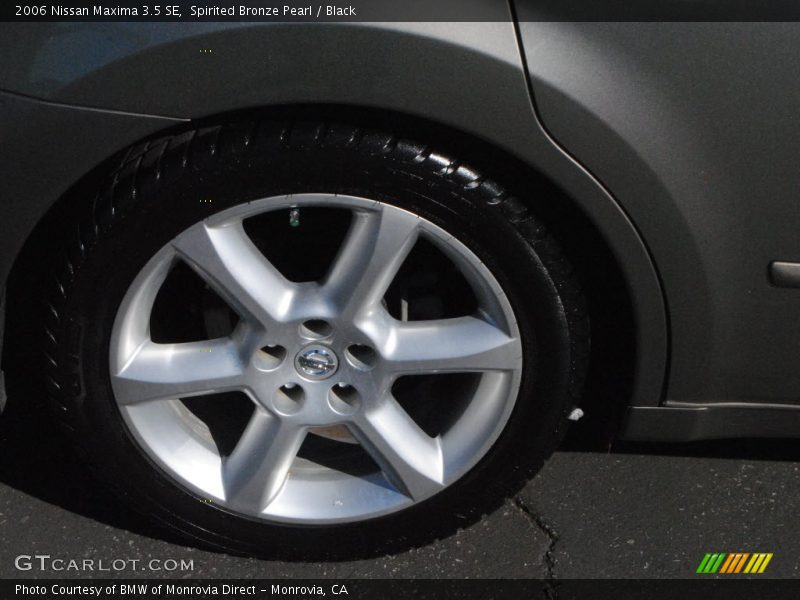 Spirited Bronze Pearl / Black 2006 Nissan Maxima 3.5 SE