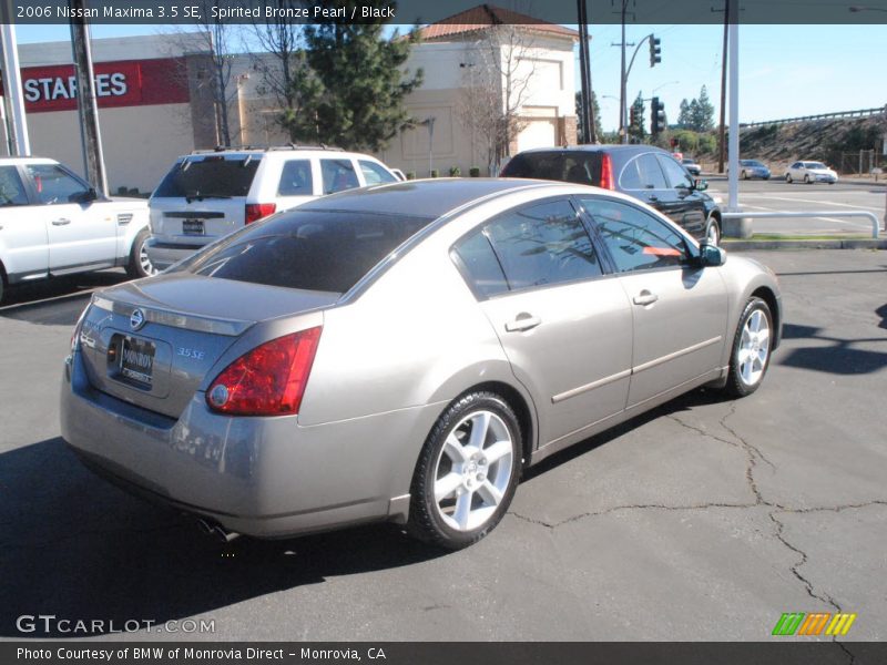 Spirited Bronze Pearl / Black 2006 Nissan Maxima 3.5 SE