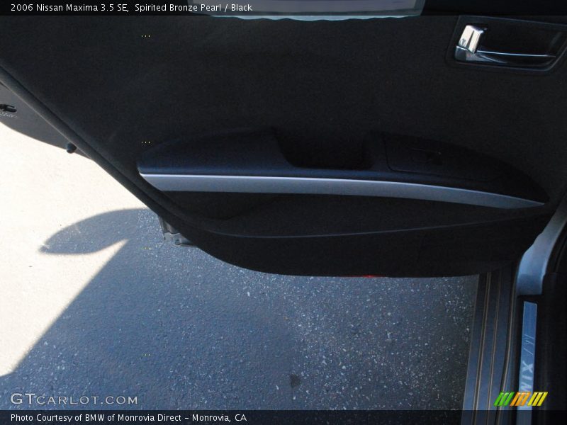 Spirited Bronze Pearl / Black 2006 Nissan Maxima 3.5 SE