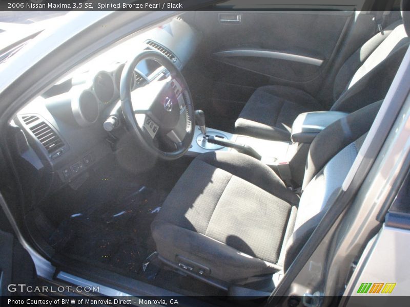 Spirited Bronze Pearl / Black 2006 Nissan Maxima 3.5 SE