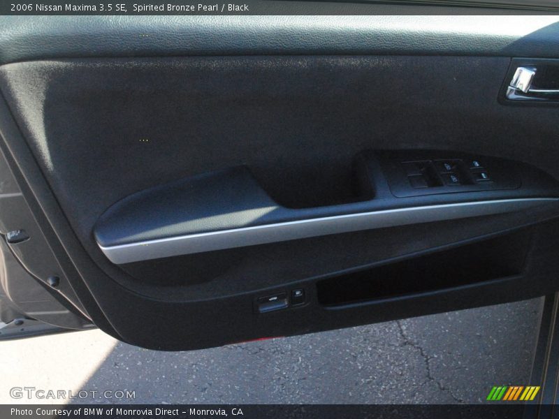 Spirited Bronze Pearl / Black 2006 Nissan Maxima 3.5 SE