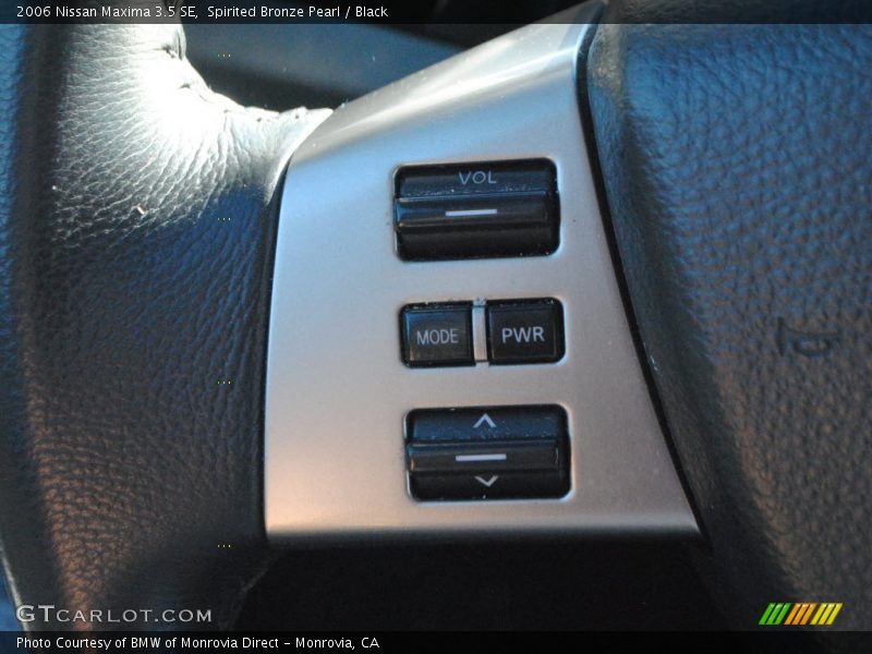 Spirited Bronze Pearl / Black 2006 Nissan Maxima 3.5 SE