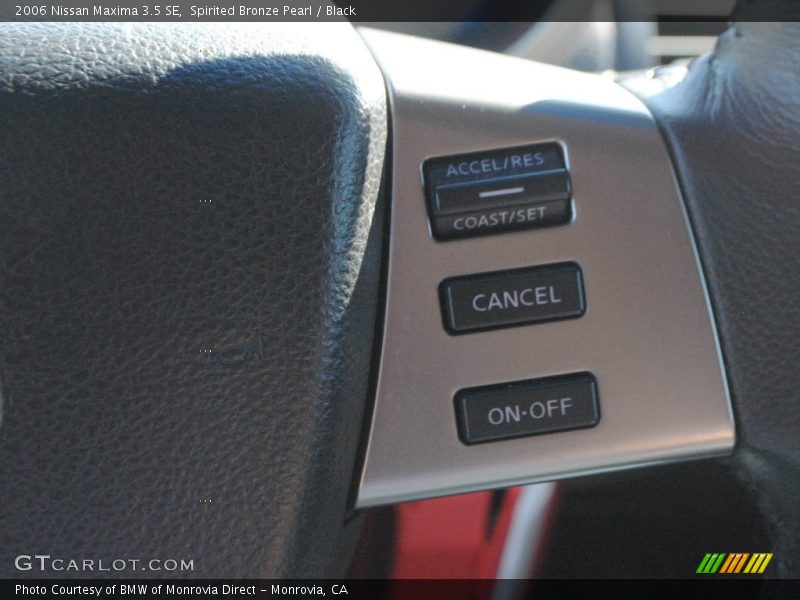 Spirited Bronze Pearl / Black 2006 Nissan Maxima 3.5 SE