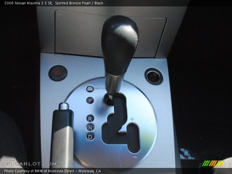 Spirited Bronze Pearl / Black 2006 Nissan Maxima 3.5 SE
