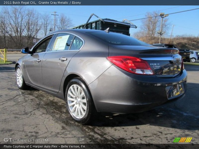 Granite Gray Metallic / Ebony 2011 Buick Regal CXL