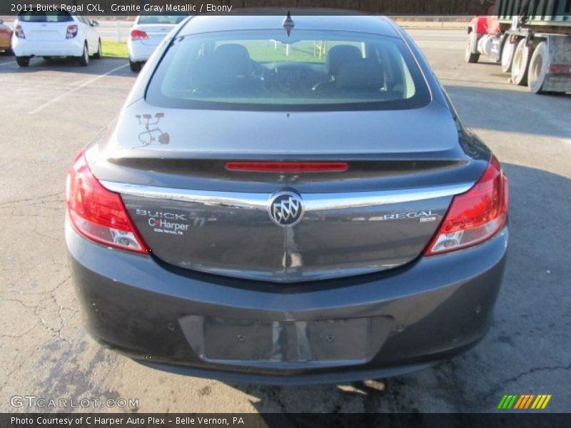 Granite Gray Metallic / Ebony 2011 Buick Regal CXL