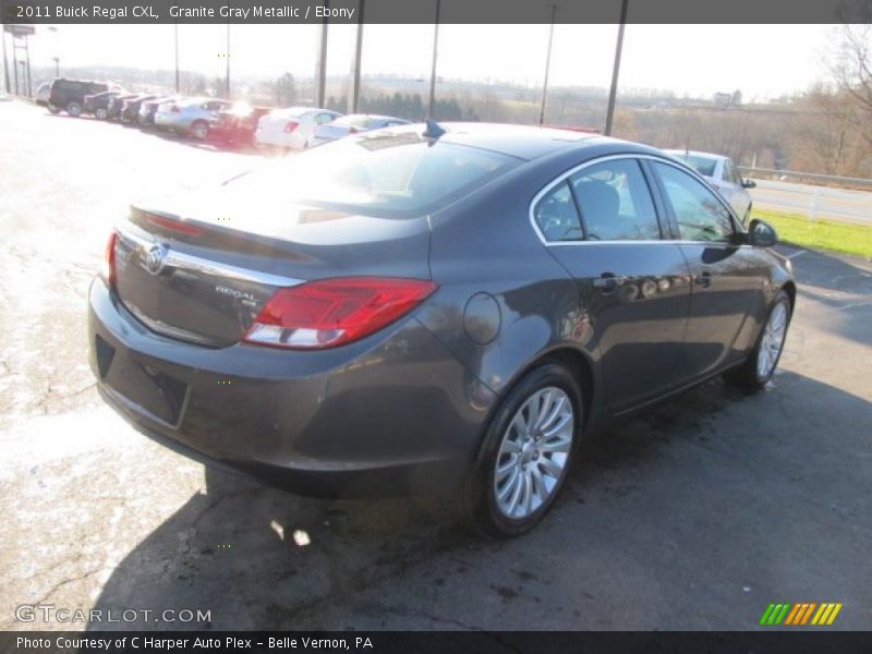 Granite Gray Metallic / Ebony 2011 Buick Regal CXL