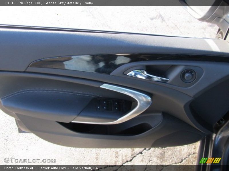 Granite Gray Metallic / Ebony 2011 Buick Regal CXL