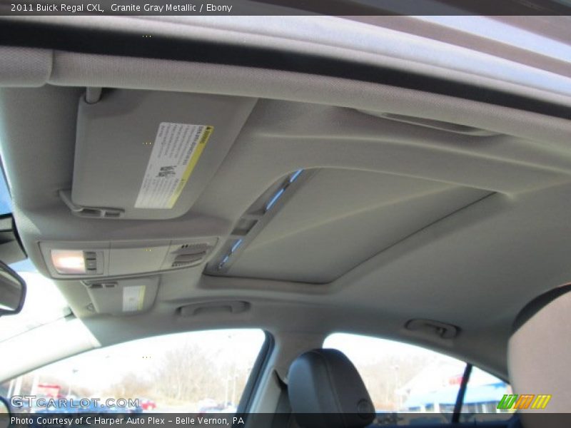 Granite Gray Metallic / Ebony 2011 Buick Regal CXL