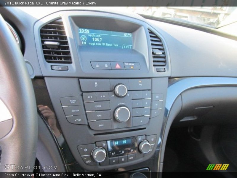 Granite Gray Metallic / Ebony 2011 Buick Regal CXL
