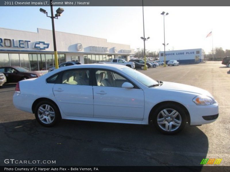Summit White / Neutral 2011 Chevrolet Impala LT