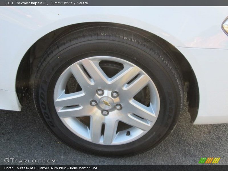 Summit White / Neutral 2011 Chevrolet Impala LT