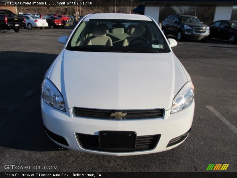 Summit White / Neutral 2011 Chevrolet Impala LT