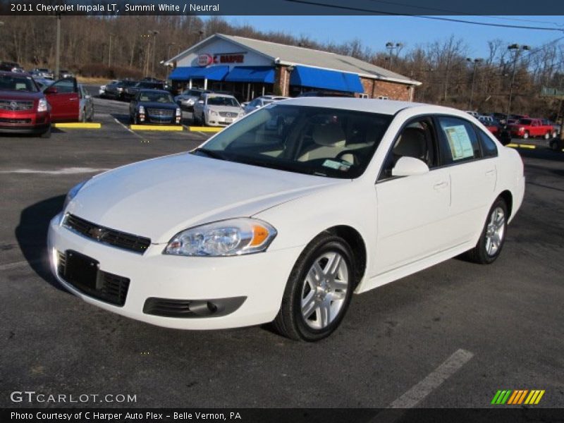 Summit White / Neutral 2011 Chevrolet Impala LT