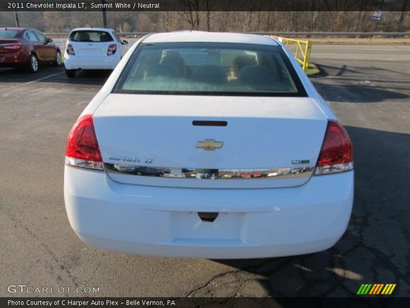 Summit White / Neutral 2011 Chevrolet Impala LT