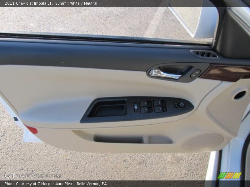 Summit White / Neutral 2011 Chevrolet Impala LT