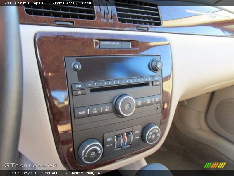 Summit White / Neutral 2011 Chevrolet Impala LT
