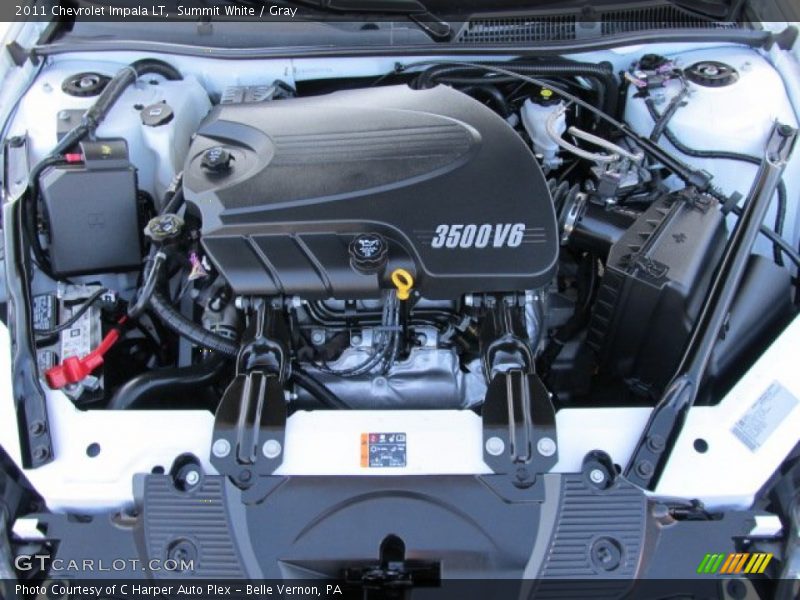 Summit White / Gray 2011 Chevrolet Impala LT