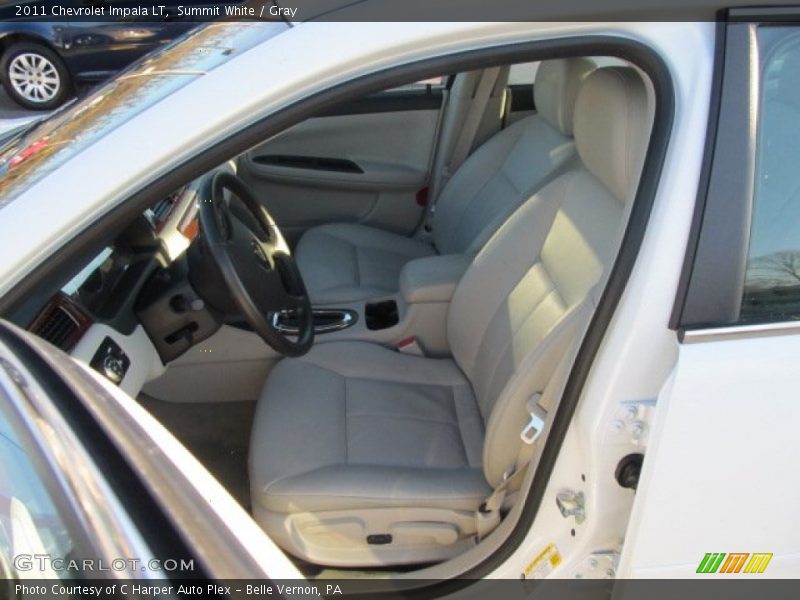 Summit White / Gray 2011 Chevrolet Impala LT