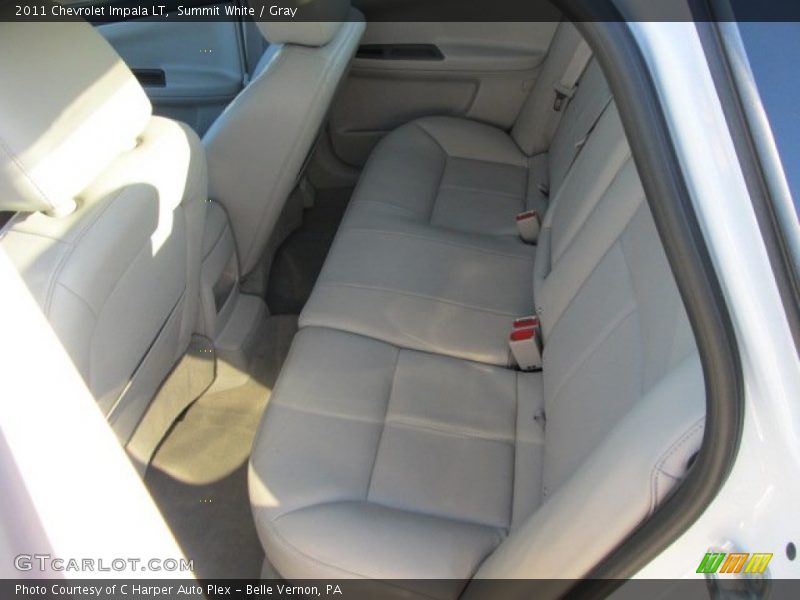 Summit White / Gray 2011 Chevrolet Impala LT