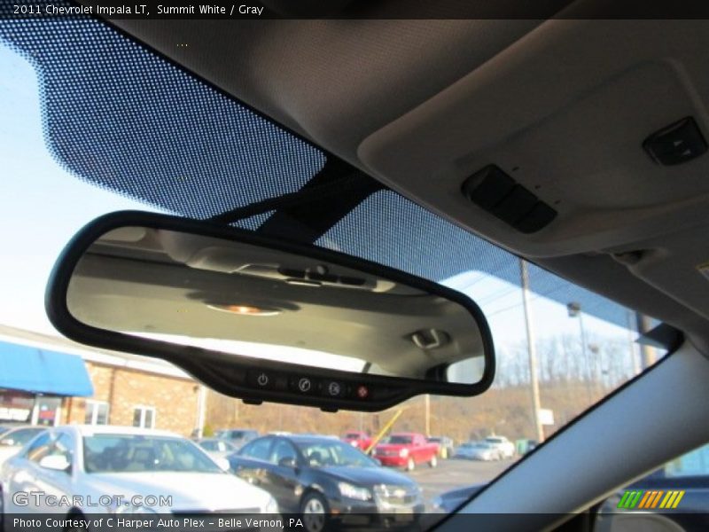 Summit White / Gray 2011 Chevrolet Impala LT