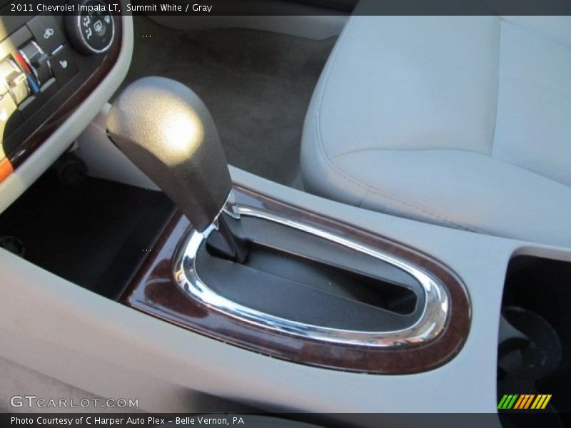 Summit White / Gray 2011 Chevrolet Impala LT