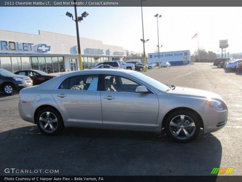 Gold Mist Metallic / Cocoa/Cashmere 2011 Chevrolet Malibu LT