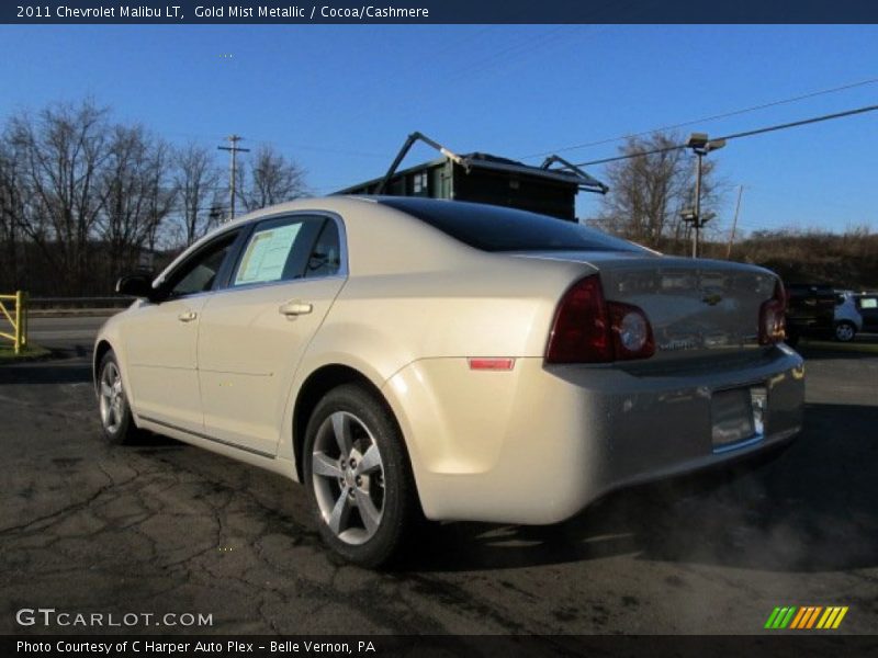 Gold Mist Metallic / Cocoa/Cashmere 2011 Chevrolet Malibu LT