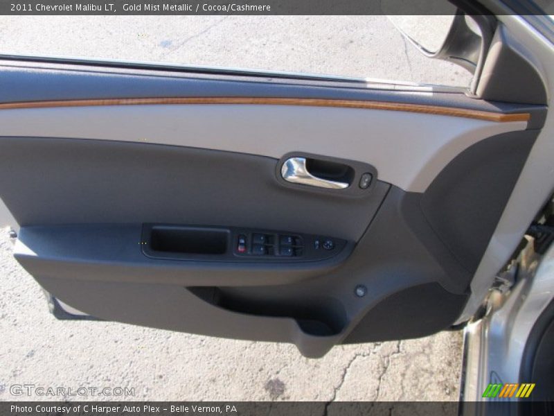 Gold Mist Metallic / Cocoa/Cashmere 2011 Chevrolet Malibu LT