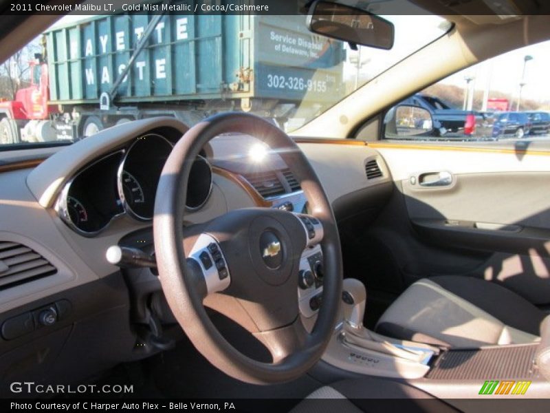 Gold Mist Metallic / Cocoa/Cashmere 2011 Chevrolet Malibu LT