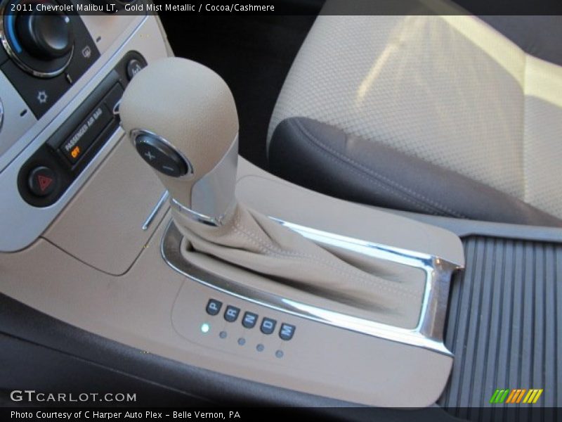 Gold Mist Metallic / Cocoa/Cashmere 2011 Chevrolet Malibu LT